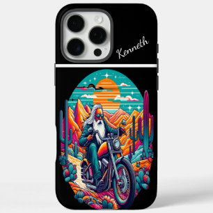 Coques iPhone 16 Pro Max Coucher de soleil de Desert Rider