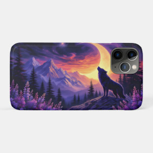 Case-Mate iPhone Case Coucher de soleil de la lave du croissant de loup