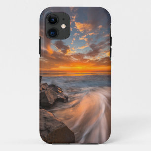Etui iPhone Case-Mate Coucher de soleil depuis la plage de Tamarach