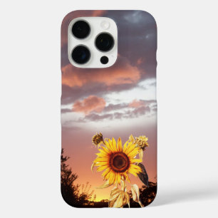 iPhone 16 PRO CASE COUCHER DE SOLEIL ET ROSE EN ÉTÉ