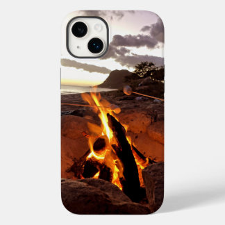 Coque Pour iPhone 14 Plus Coucher de soleil n S'mores à Nanakuli, Hawaii