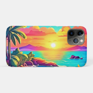 Case-Mate iPhone Case Coucher de soleil tropical : Ciel Vivant