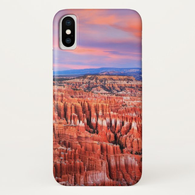 Coques Case-Mate iPhone Coucher du soleil de canyon de Bryce (Dos)