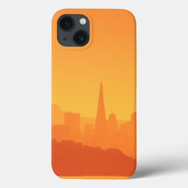 Coques Case-Mate iPhone Coucher du soleil lumineux de San Francisco (Verso)