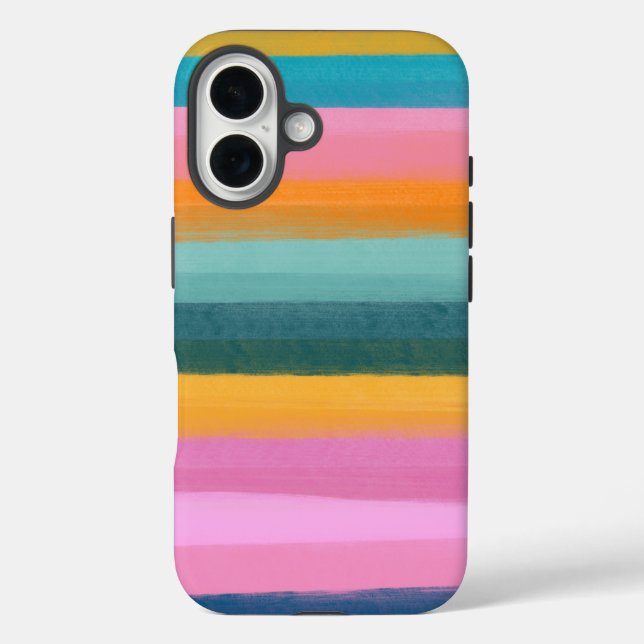Coques Case-Mate iPhone Couleur Aquarelle Couleur Aquarelle Couleur Couleu (Verso)