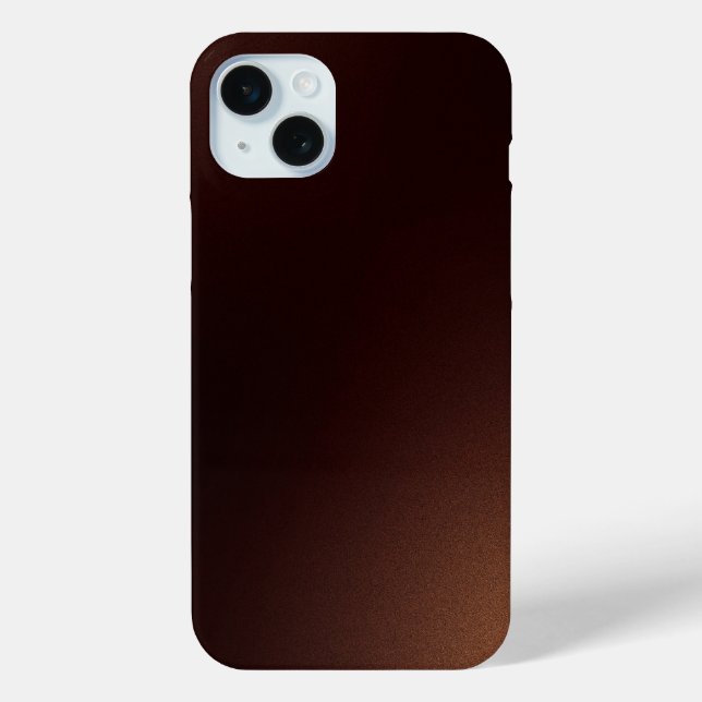 Coques Case-Mate iPhone Couleur brun dégradé (Verso)