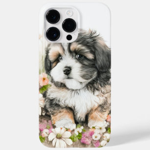 COQUE POUR POUR iPhone 14 PRO MAX COULEUR D'EAU CUTE CHIH TZU PUPPY CHIEN