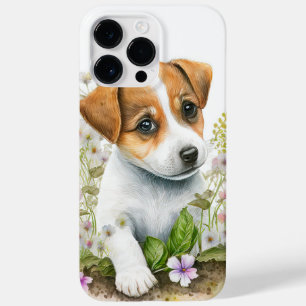 COQUE POUR POUR iPhone 14 PRO MAX COULEUR D'EAU CUTE JACK RUSSELL TERRIER POPPY CHIE