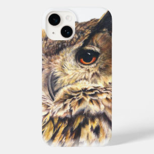 Coque Pour iPhone 14 Couleur d'eau fine d'art de l'Aigle d'Eurasie