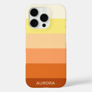 Coques iPhone 16 Pro Couleur dégradée Retour à l'école - Nom personnali