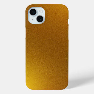 Coque iPhone 15 Mini Couleur dorée dégradante