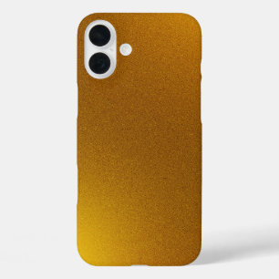 Coques iPhone 16 Plus Couleur dorée dégradante