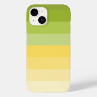 Coque Pour iPhone 14 couleur du bloc de dégradé de citron vert