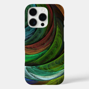 Coques iPhone 16 Pro Couleur Gloire Moderne Art Abstrait Motif Élégant