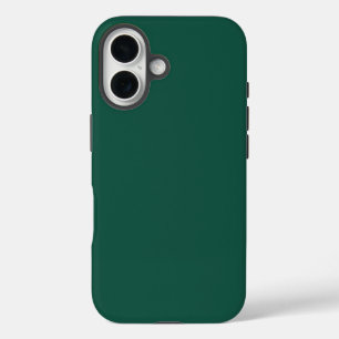 Coque Pour iPhone 16 Couleur pleine verte opale