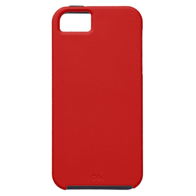 Coques Case-Mate iPhone couleur rouge (Dos)