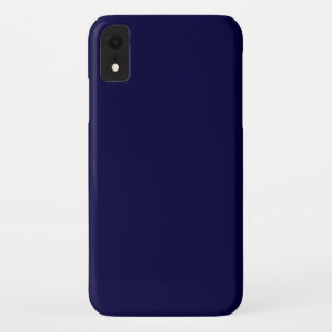 Coques Pour iPhone Couleur solide : bleu marine