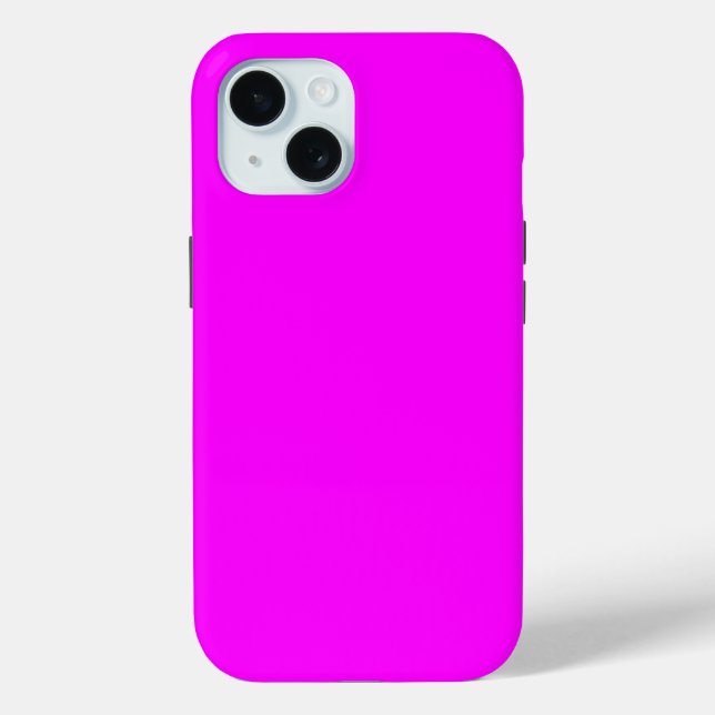 Coques Case-Mate iPhone Couleur solide Fuchsia | Classic Elegant (Verso)