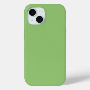 Coque Pour iPhone 15 Couleur solide Pistachio