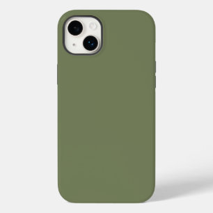 Coque Pour iPhone 14 Plus Couleur solide verte Sage