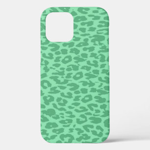 Case-Mate iPhone Case Couleur turquoise moyenne fourrure Empreinte de lé