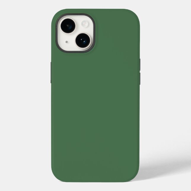 Coques Case-Mate iPhone Couleur uni clair Moss Green (Verso)