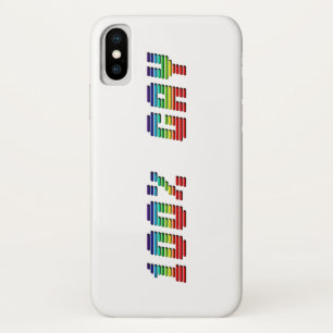 Case-Mate iPhone Case Couleurs arc-en-ciel totalement Gay pride Typograp