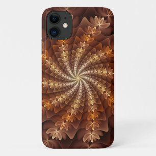 Case-Mate iPhone Case Couleurs chaudes, Trippy Moderne Motif d'art fract