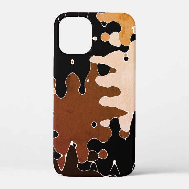 Coques Case-Mate iPhone Couleurs d'automne cool rustiques (Verso)