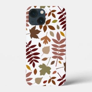 Case-Mate iPhone Case Couleurs d'automne en blanc pour les Feuilles tomb