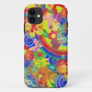 Coques Pour iPhone Couleurs de l'énergie des fleurs
