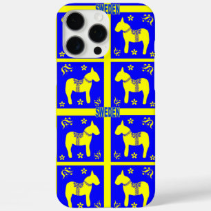 Coques iPhone 16 Pro Max couleurs suédoises traditionnelles symboles de la