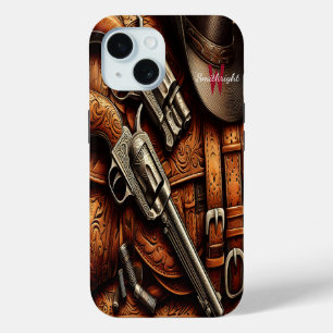 Coque Pour iPhone 15 Coup d'oeil en argent