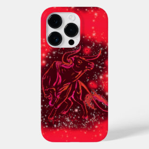 Coque Pour iPhone 14 Pro Coupe Bull Red