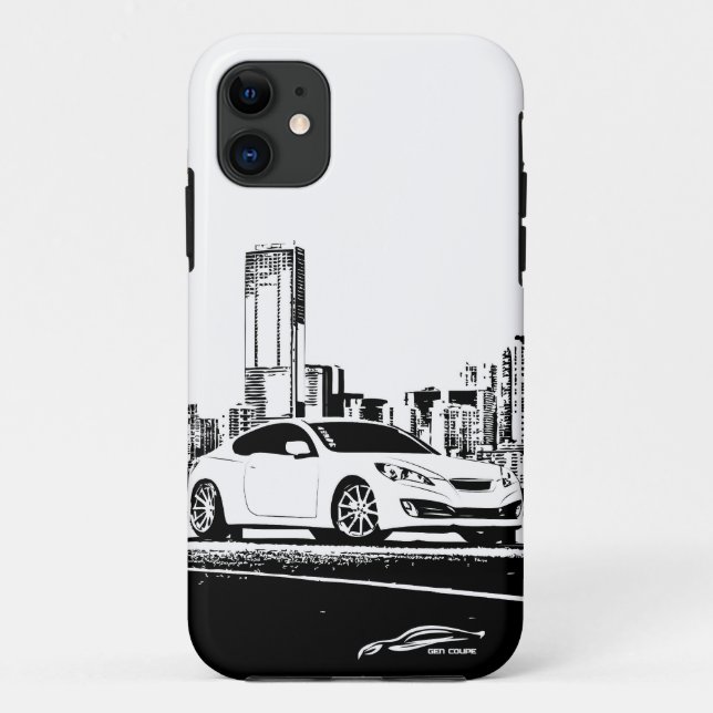 Coques Case-Mate iPhone Coupé de GEN avec le contexte de ville (Dos)
