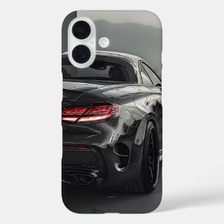 Coque Pour iPhone 16 Coupe Performance Blackout