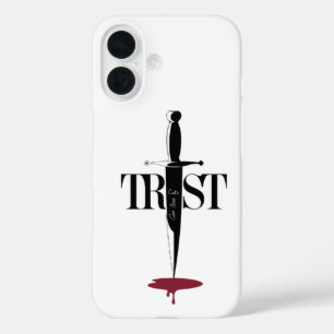 Coque Pour iPhone 16 Coupes de confiance profondes : minimaliste Dagger
