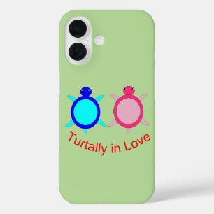 Coque Pour iPhone 16 Couple de tortue mignonne