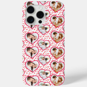 Coque iPhone 15 Pro Max Couple Mariage Love 3 Photo Heart Motif