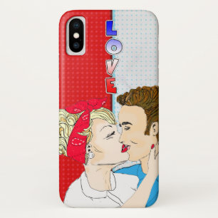 Case-Mate iPhone Case Couple Rétro Baiser Nostalgique Amour Vintage