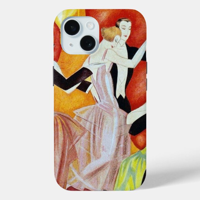 Coques Case-Mate iPhone Couples dansants des années 1920 Coque-coque iphon (Verso)
