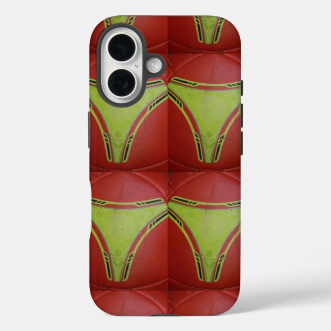 Coques Case-Mate iPhone Courbes jaunes dorées.JPG (Verso)