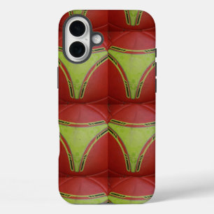 Coques iPhone 16 Plus Courbes jaunes dorées.JPG