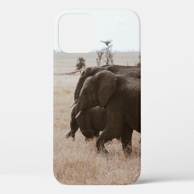 COQUES Case-Mate iPhone COURSE D'ÉLÉPHANTS (Verso)