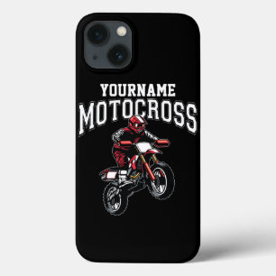 Case-Mate iPhone Case Course Motocross Dirt Bike Rider personnalisée 