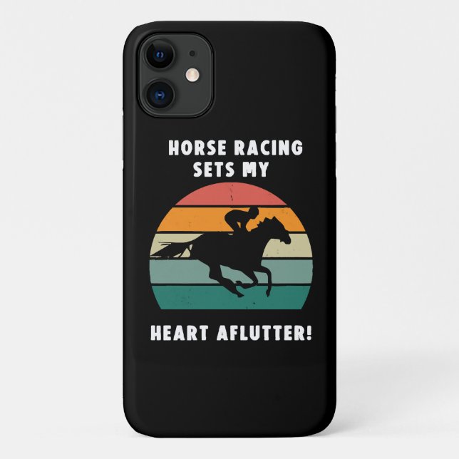 Coques Case-Mate iPhone Courses de chevaux (Dos)