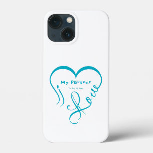 Case-Mate iPhone Case Coussin décoratif 'J'aime mon partenaire - Vous êt
