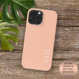 Coque iPhone 15 Pro Max Coutume Lumière Été Corail Pêche Orange