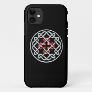Coques Pour iPhone Couvercle Celtic Rouge Metallic iPhone5