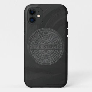 Case-Mate iPhone Case Couvercles de trou en marbre noir